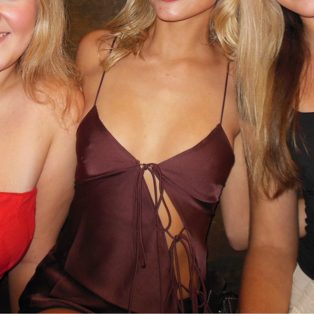 Lioness Brown Chemise Intimate Sleepwear